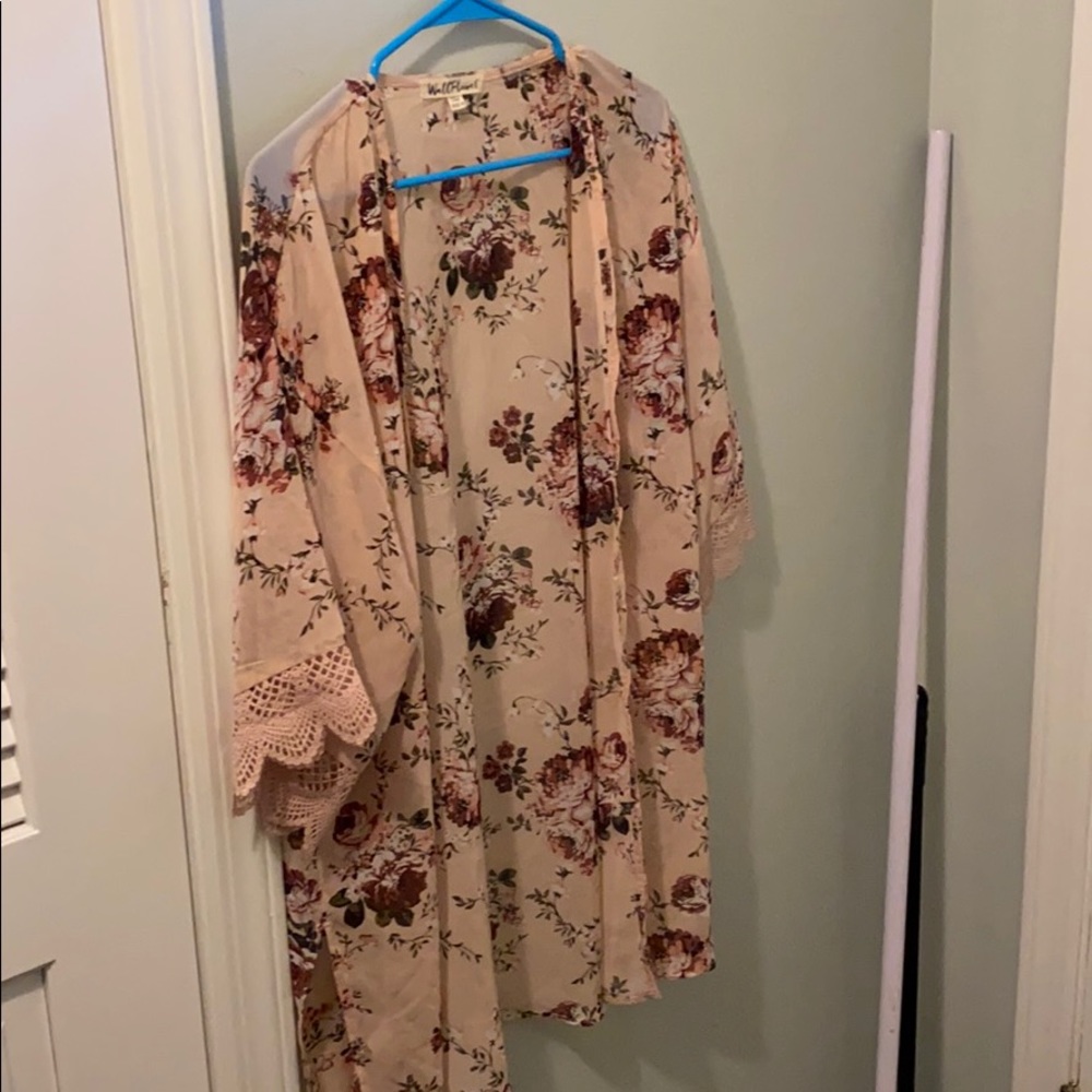 floral kimono